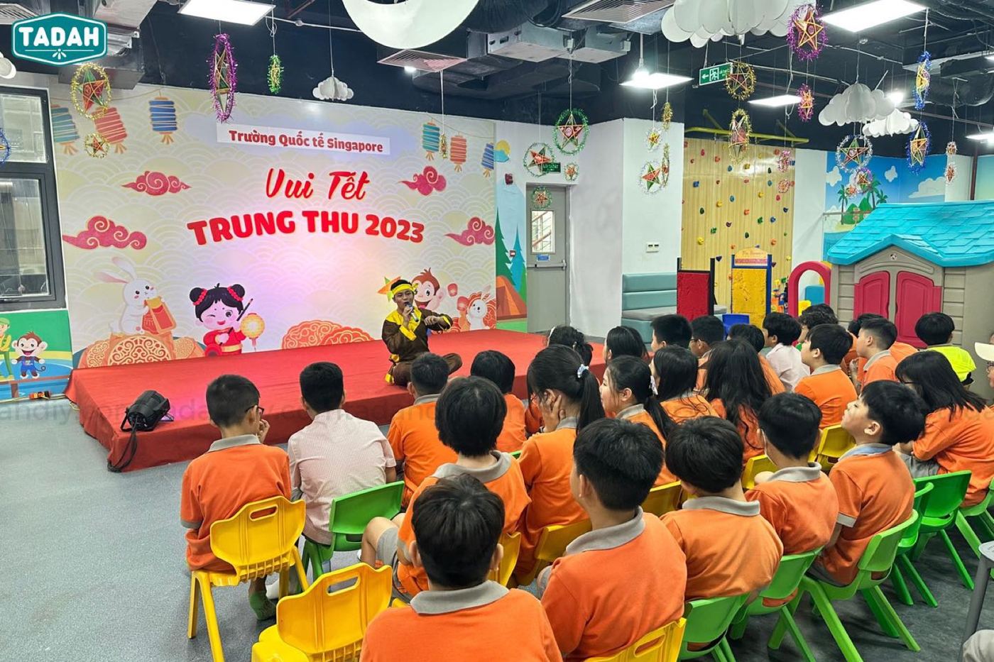Một chương trình workshop Trung thu do Tadah tổ chức tại trường quốc tế